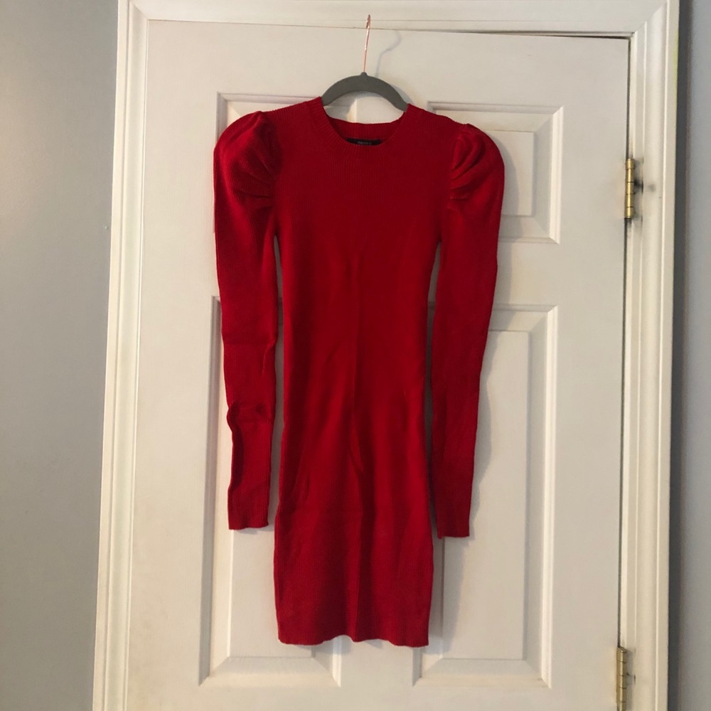 Red dress